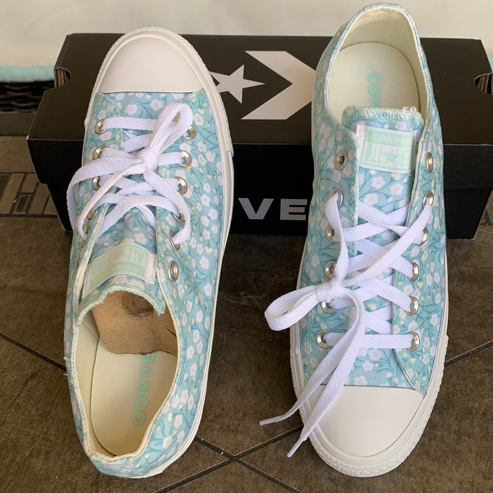 CONVERSE CTAS OX OCEAN MINT/WHITE/EGRET WMNS - Picture 7 of 13